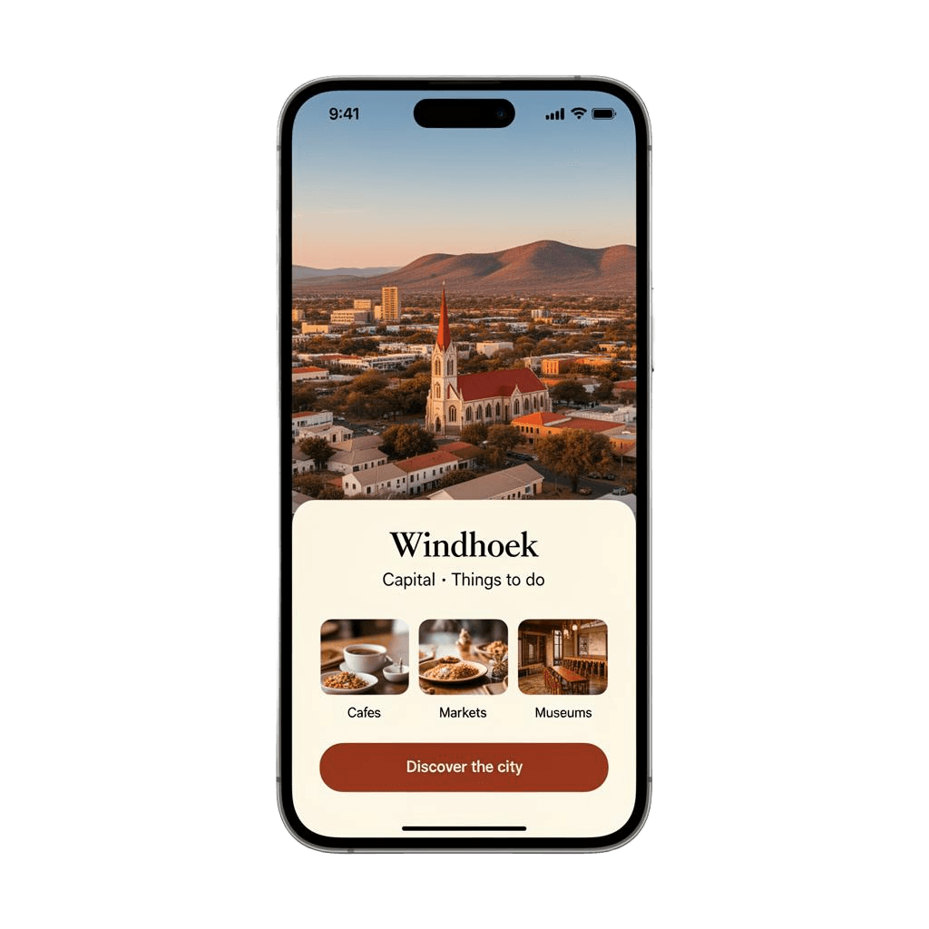 NamibiaGo Windhoek city guide
